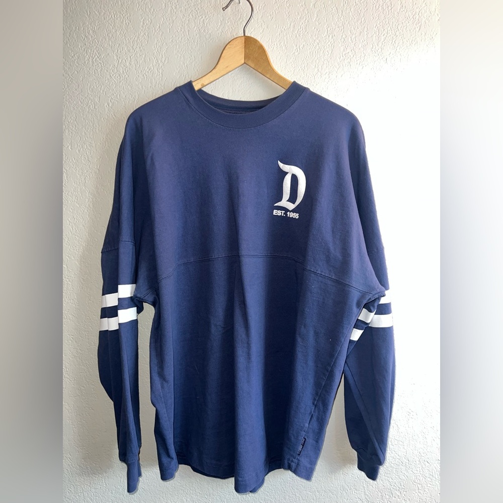 Disney Parks Spirit Jersey Disneyland D Est. 1955 Long Sleeve Shirt | Size S